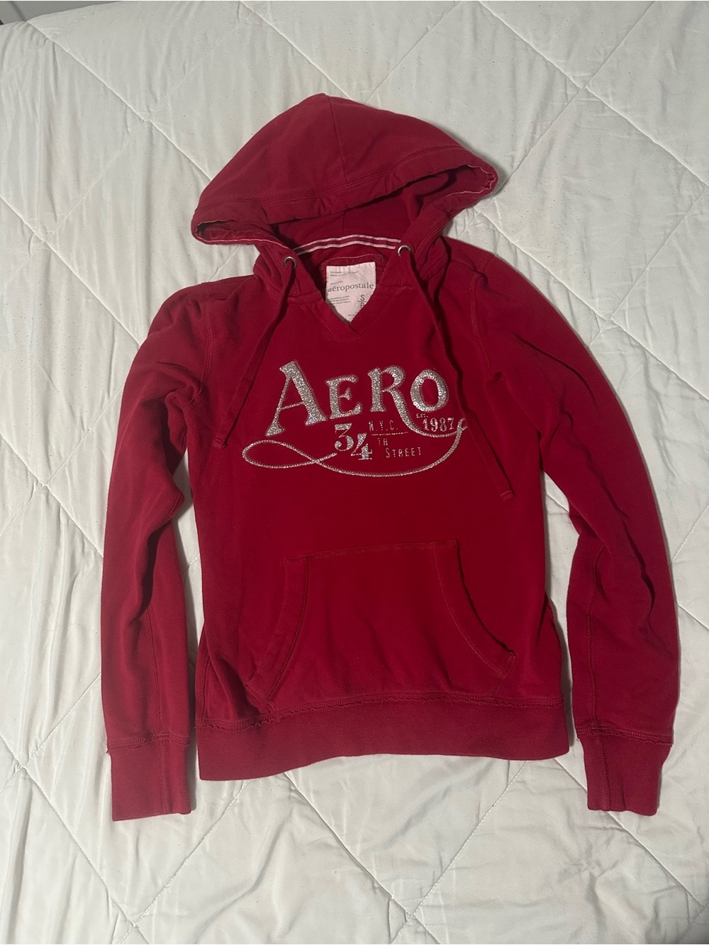 Aeropostale Y2K red hoodie